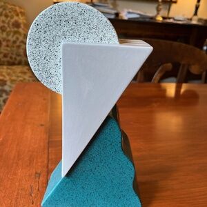 Michael Duvall Signed Memphis Post-Modern Vase